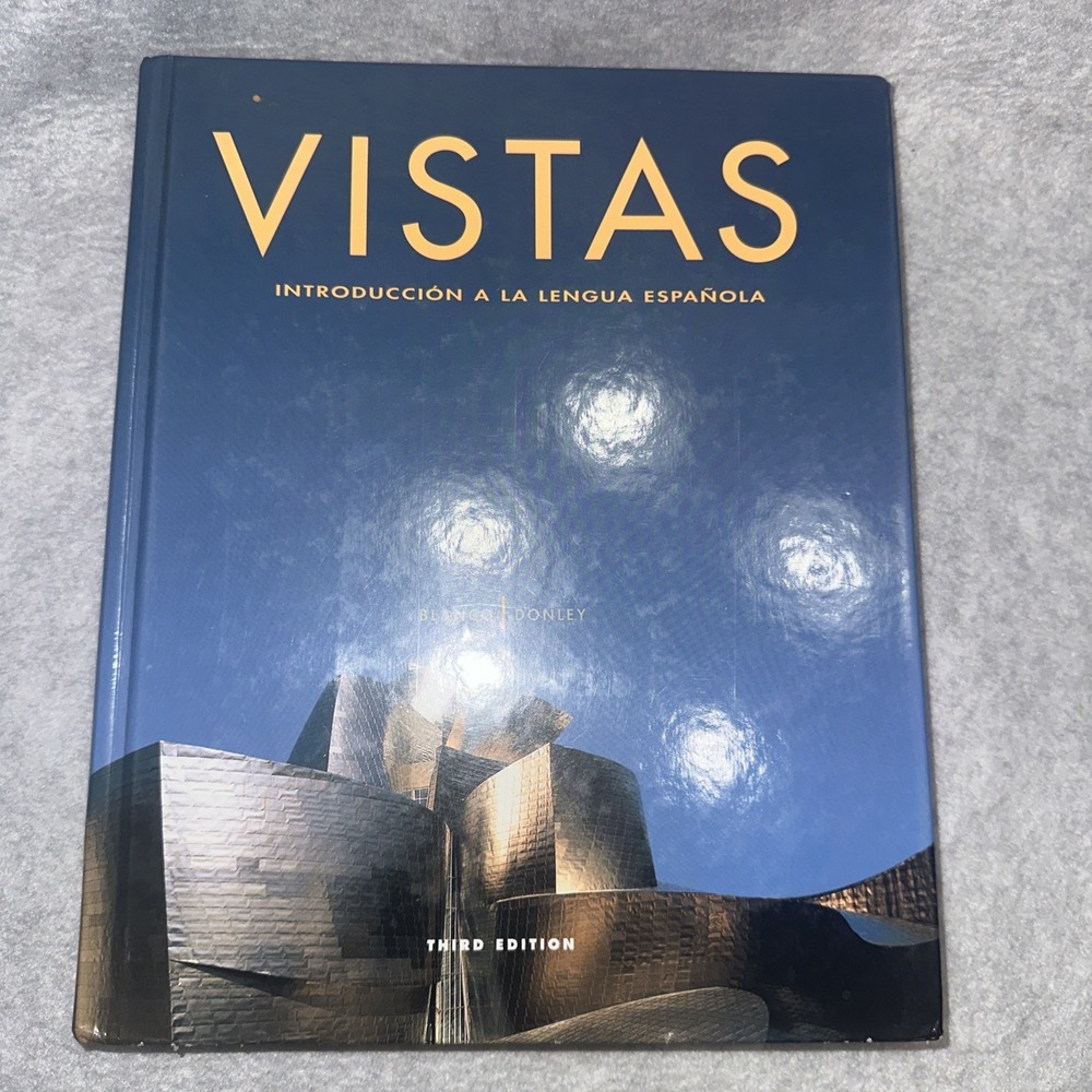 Vistas Introduccion A La Lengua Espanola 3rd Edition Hardcover